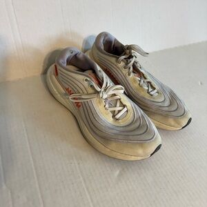 Adidas Parley For the Ocean Cream Orange Lace Up Running Sneaker Womens 7.5